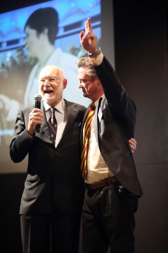 Am Abend der gewonnenen Europawahl 2014